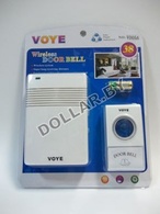 Беспроводной дверной звонок Voye Wireless Door Bell V005A (код.9-3409)