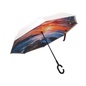 Умный зонт закрывающийся наоборот Umbrella