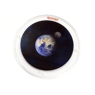 Цветной диск "Звездное небо с Землей и Луной"