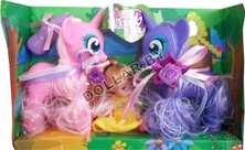 Набор игрушек маленькая девочка и лошади The Funny Horse для девочек "047" F8819 (код.9-4067)