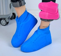 Многоразовые бахилы от дождя Waterproof silicone shoe cover