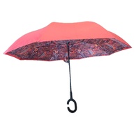 Цветной умный зонт-наоборот с обратным открыванием Umbrella