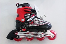 Коньки роликовые Roller Skates 2012 A7 (черно-красные)